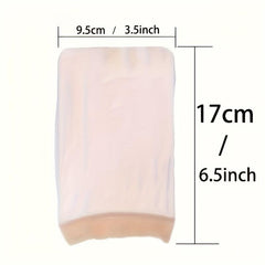 24pcs Invisible Stocking Caps for Lace Front Wig Breathable Wig Cap