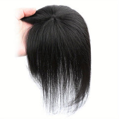 Natural Straight Clip In Hair Extensions with Bangs for Women