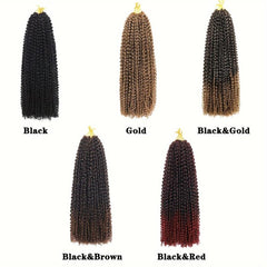 Water Wave Crochet Braiding Hair 55-88 Cm Synthetic Deep Wave Hair Extensions