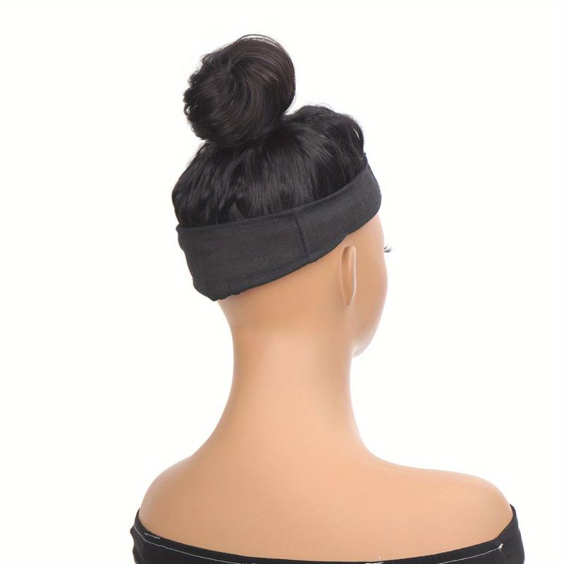 Wavy Curly Updo Hair Extensions for Women Claw Clip In Messy Bun