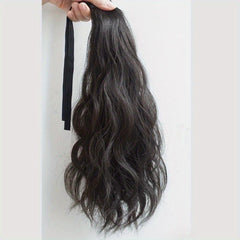 Water Wave Ponytail Extensions Curly Wavy Hair Ties Wrap Around