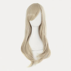 24 Inch Anime Side Bangs Wavy Curly Cosplay Party Wig Costume for Halloween