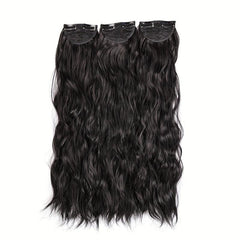 3pcs Water Wave Hair Extensions 180g