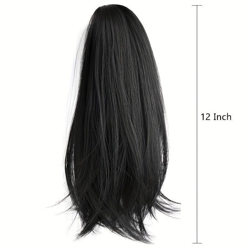 Long Straight Claw Ponytail Clip In Hair Extensions - Natural Look