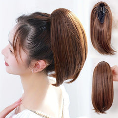 Long Straight Claw Ponytail Clip In Hair Extensions - Natural Look