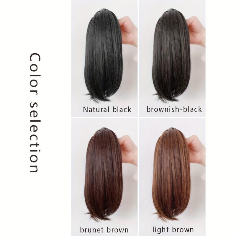 Long Straight Claw Ponytail Clip In Hair Extensions - Natural Look
