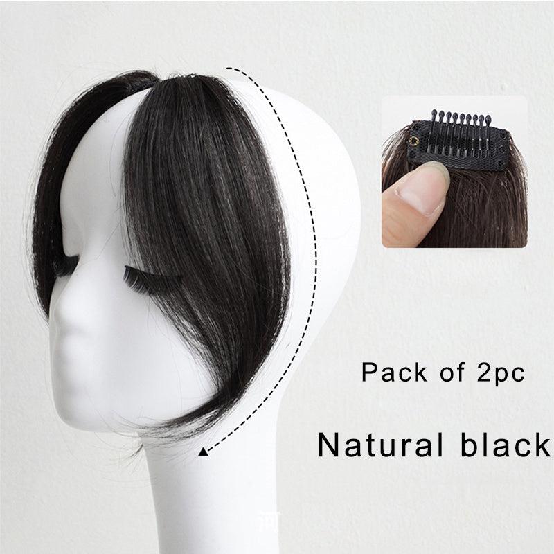 Wispy Air Bangs Clip In Hair Extensions Synthetic Hairpieces for Natural Look