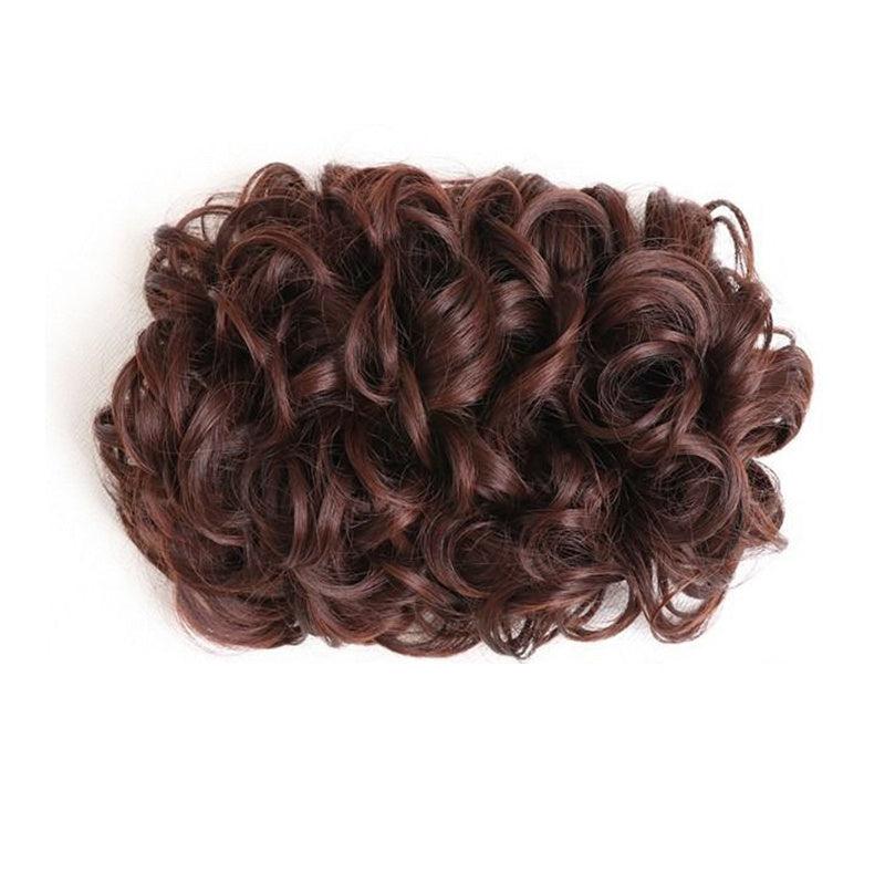 Messy Curly Bun Hair Pieces Clip In Ponytail Extension Chignon