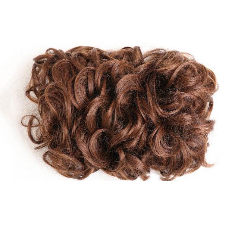 Messy Curly Bun Hair Pieces Clip In Ponytail Extension Chignon