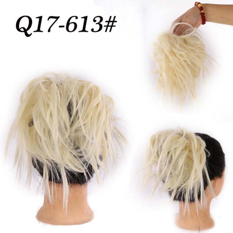 Stylish Messy Bun Hair Extension with Elastic Bands for Women