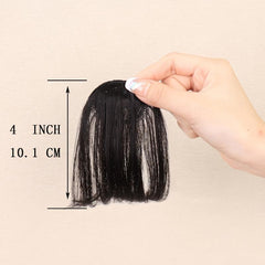 Clip In Bangs One Piece In Fringe Natural Flat Air Bangs For Women