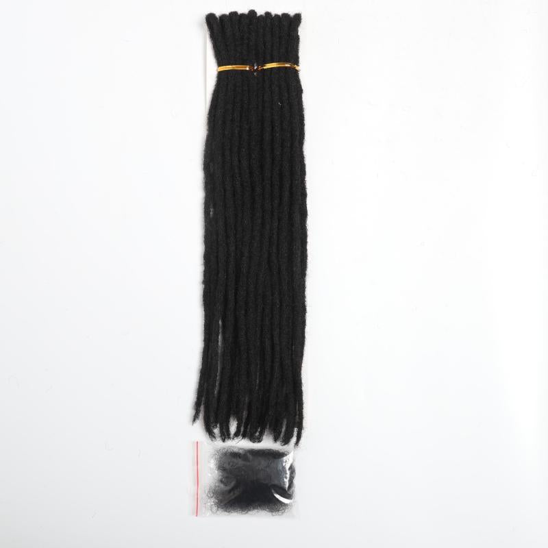 Double Ended Dreadlock Extensions 100 Human Hair Crochet Hair 8-14in