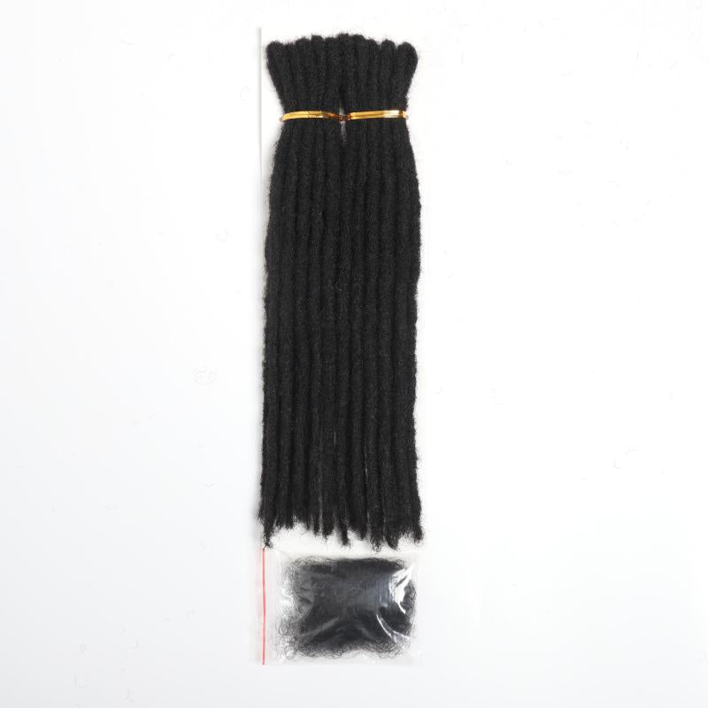 Double Ended Dreadlock Extensions 100 Human Hair Crochet Hair 8-14in