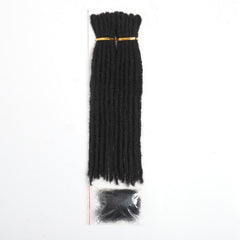 Double Ended Dreadlock Extensions 100 Human Hair Crochet Hair 8-14in