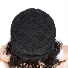 Afro Kinky Curly Pixie Cut Wig Short Bob Wigs For Women