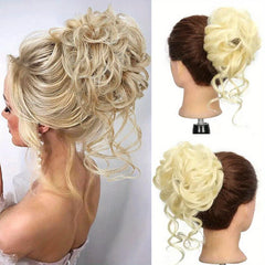 Messy Bun Hair Piece Scrunchie Updo Wrap Hair Extensions