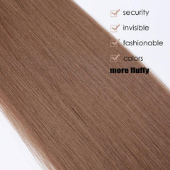 Synthetic Fiber Hair Extensions 7 Pieces Set for Women