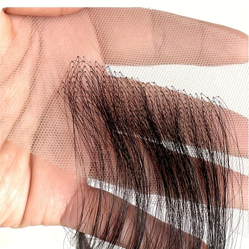 Soft Natural Human Hair Baby Hair Edges Lace Extensions Real Hair Pieces