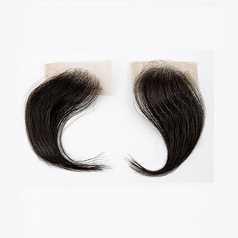 Soft Natural Human Hair Baby Hair Edges Lace Extensions Real Hair Pieces