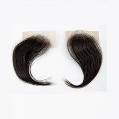 Soft Natural Human Hair Baby Hair Edges Lace Extensions Real Hair Pieces