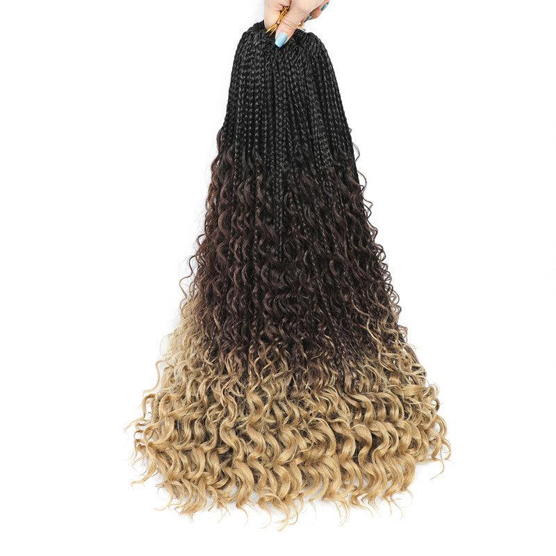 Bohemian Crochet Box Braids 55-88 cm Hair Extensions