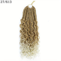 Bohemian Crochet Box Braids 55-88 cm Hair Extensions