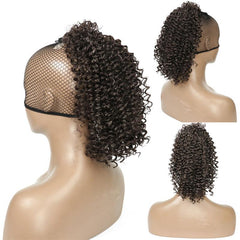 Short Kinky Curly Ponytail Extension for Women