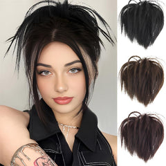 Messy Bun Hair Piece Extensions Updo Wavy Curly Hair Chignon Daily Use