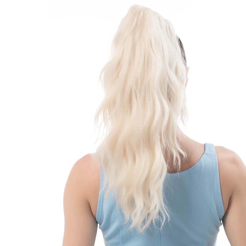 Curly Claw Clip Ponytail Extension Synthetic Hair Natural Look for Women