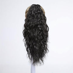 Long Curly Wavy Ponytail Extensions Clip In Hair Extensions