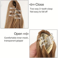 Long Curly Wavy Ponytail Extensions Natural Look