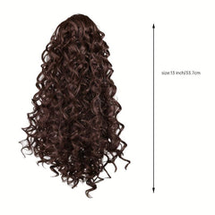 Long Afro Curly Drawstring Ponytail Extensions