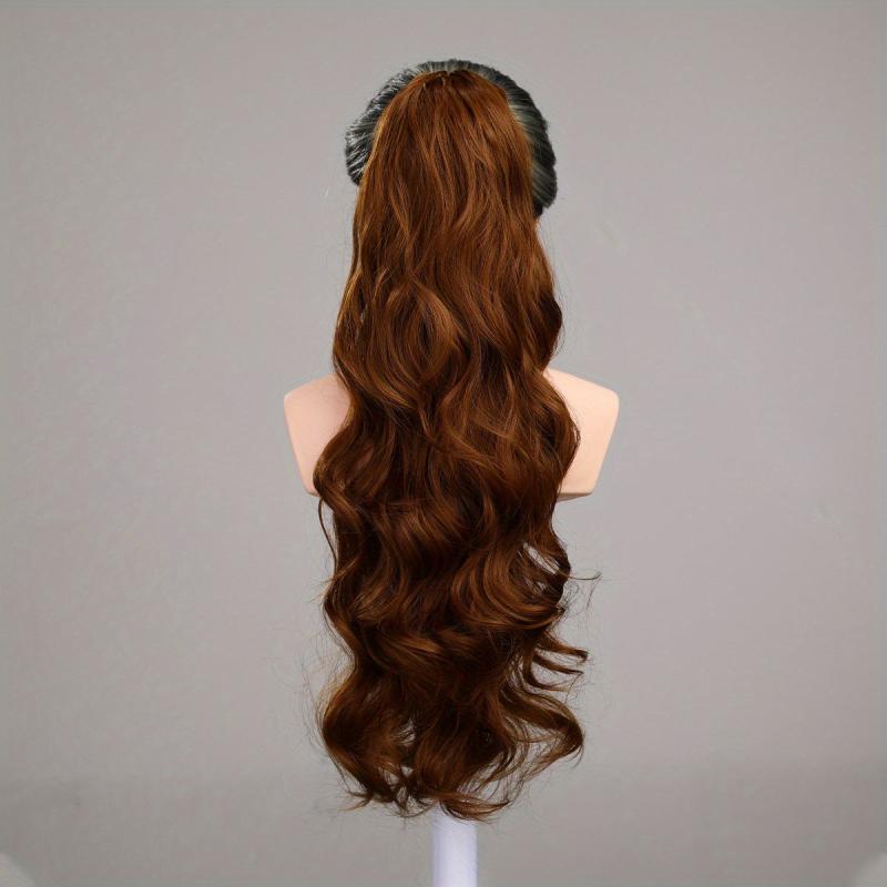 60 96 Cm Body Wave Ponytail Hair Extension Synthetic Heat Resistant Drawstr