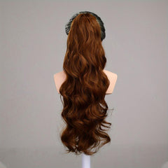 60 96 Cm Body Wave Ponytail Hair Extension Synthetic Heat Resistant Drawstr