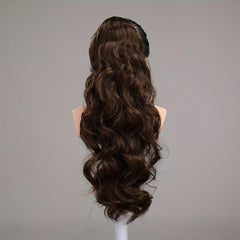 60 96 Cm Body Wave Ponytail Hair Extension Synthetic Heat Resistant Drawstr