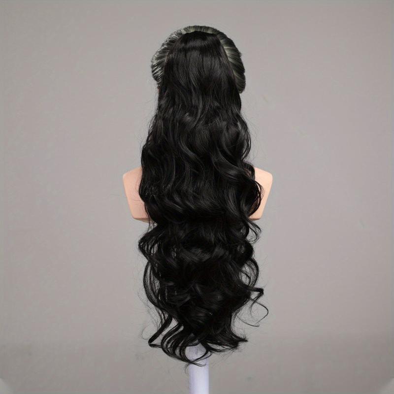 60 96 Cm Body Wave Ponytail Hair Extension Synthetic Heat Resistant Drawstr