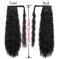 Long Corn Wave Ponytail Extension for Women