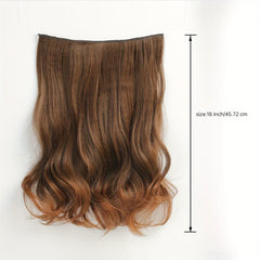 Curly Synthetic Hair Extensions for Daily Use