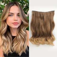 Curly Synthetic Hair Extensions for Daily Use
