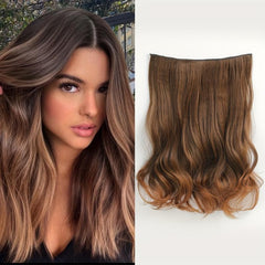 Curly Synthetic Hair Extensions for Daily Use