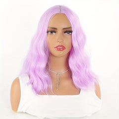 Medium Long Curly Synthetic Wig for Halloween Cosplay Party