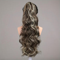 Wavy Ponytail Extensions Drawstring Clip In Hair Extensions
