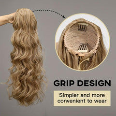 Wavy Ponytail Extensions Drawstring Clip In Hair Extensions
