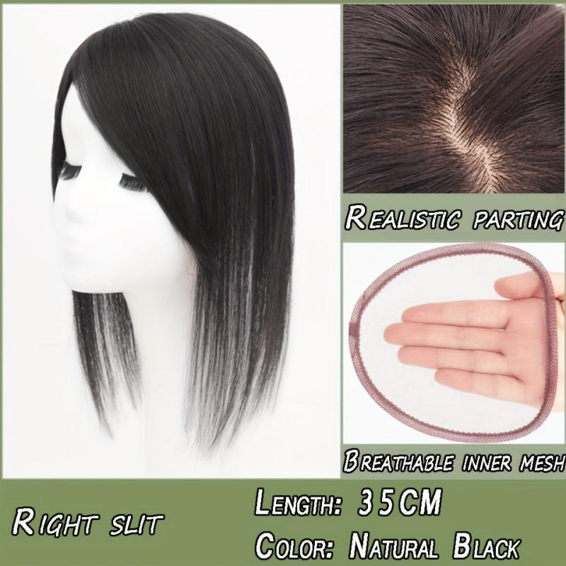 Synthetic Clip In Hair Extensions with Hair Bangs for Daily Use
