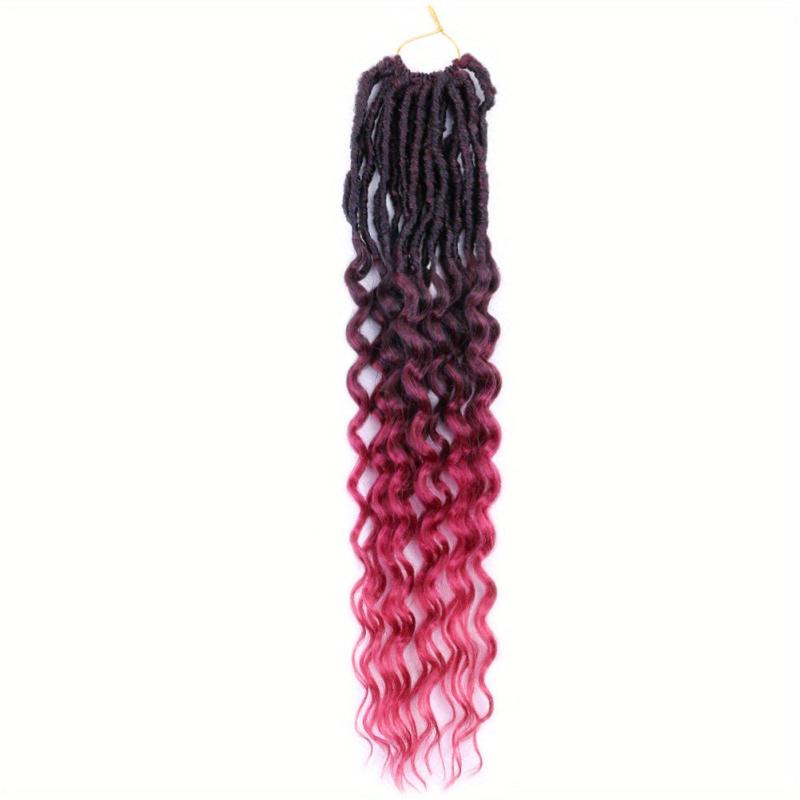 Curly Ends Synthetic Goddess Faux Locs Crochet Braids for Women