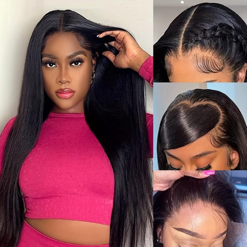 Brazilian Virgin Human Hair Lace Front Closure 4x4 Natural 25-56 cm