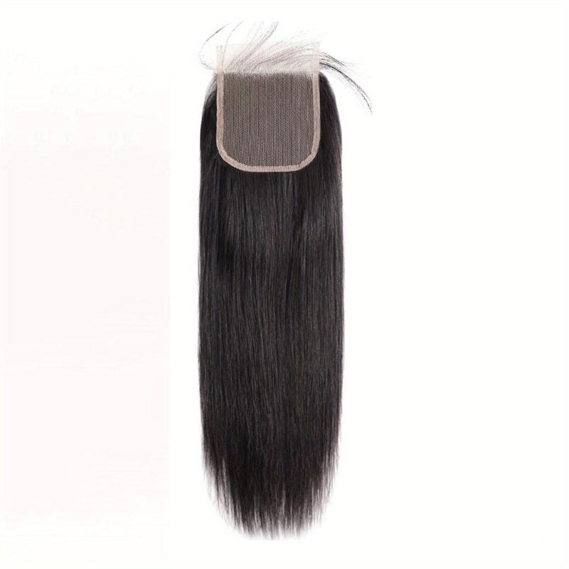 Brazilian Virgin Human Hair Lace Front Closure 4x4 Natural 25-56 cm