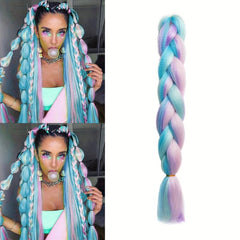 3pcs Ombre Braiding Hair 60 96 Cm Braid Hair Extensions Pre Stretched