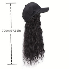 Long Curly Wavy Synthetic Wig for Daily Use