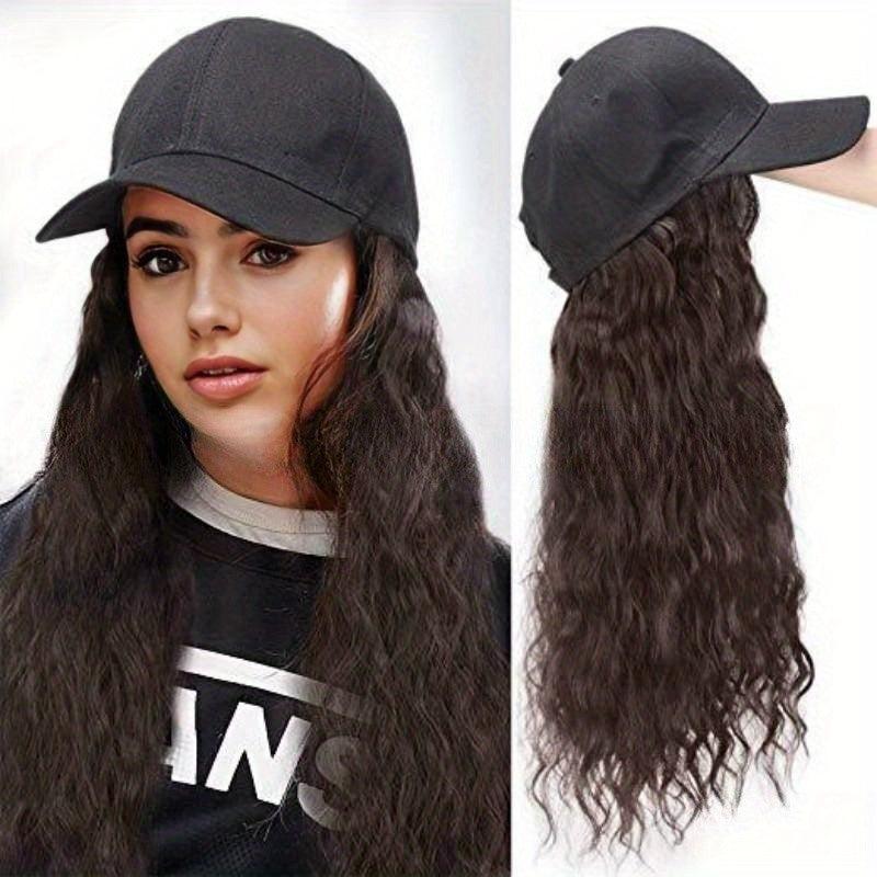Long Curly Wavy Synthetic Wig for Daily Use